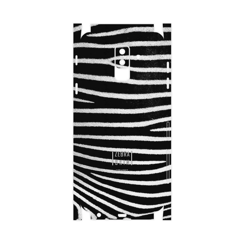 برچسب پوششی ماهوت مدل Zebra Skin-FullSkin مناسب برای گوشی موبایل سامسونگ Galaxy A6 Plus 2018