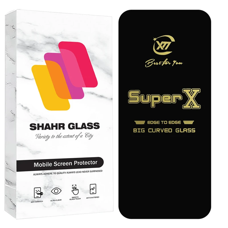 محافظ صفحه نمایش شهر گلس مدل SUPXS20 مناسب برای گوشی موبایل اپل iPhone 15 Pro Max