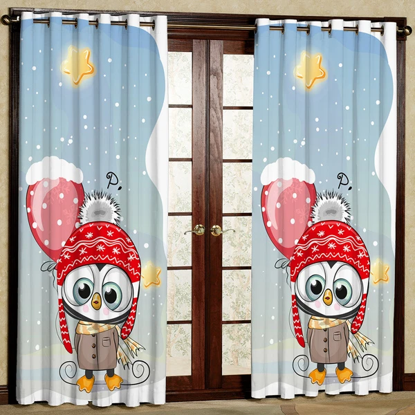پرده مدل مخمل پانچی کد 7286 سایز 280x140 سانتی متر