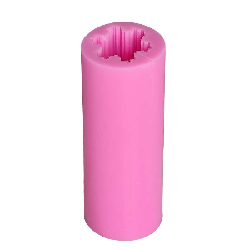 قالب شمع مدل استوانه پیچ طرح موج کد C 15CM قالب شمع مدل استوانه پیچ طرح موج کد C 15CM