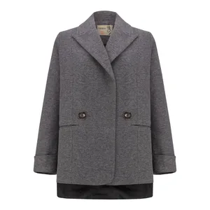 پالتو زنانه السانا مدل برشید کد 2381