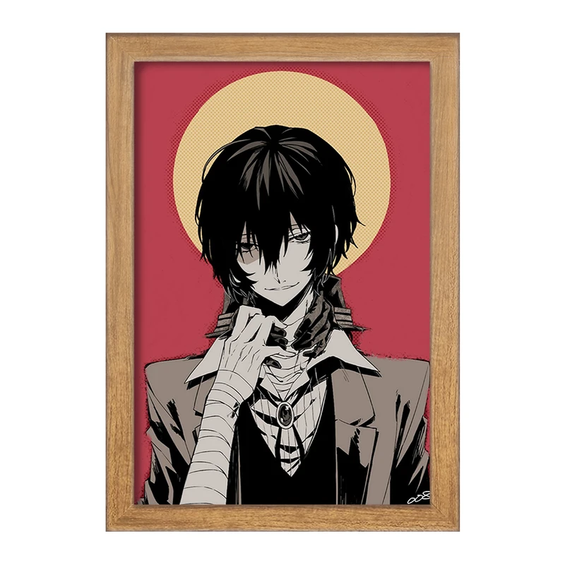 تابلو خندالو مدل دازای سان انیمه سگ های ولگرد بانگو  کد 11793