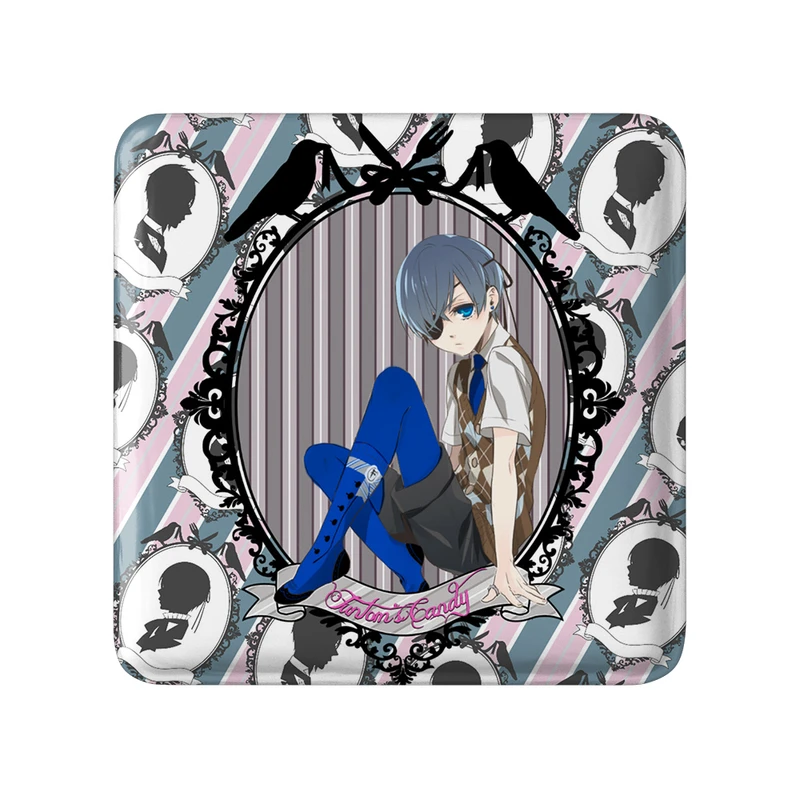 مگنت خندالو طرح شیل انیمه خادم سیاه کد 16344