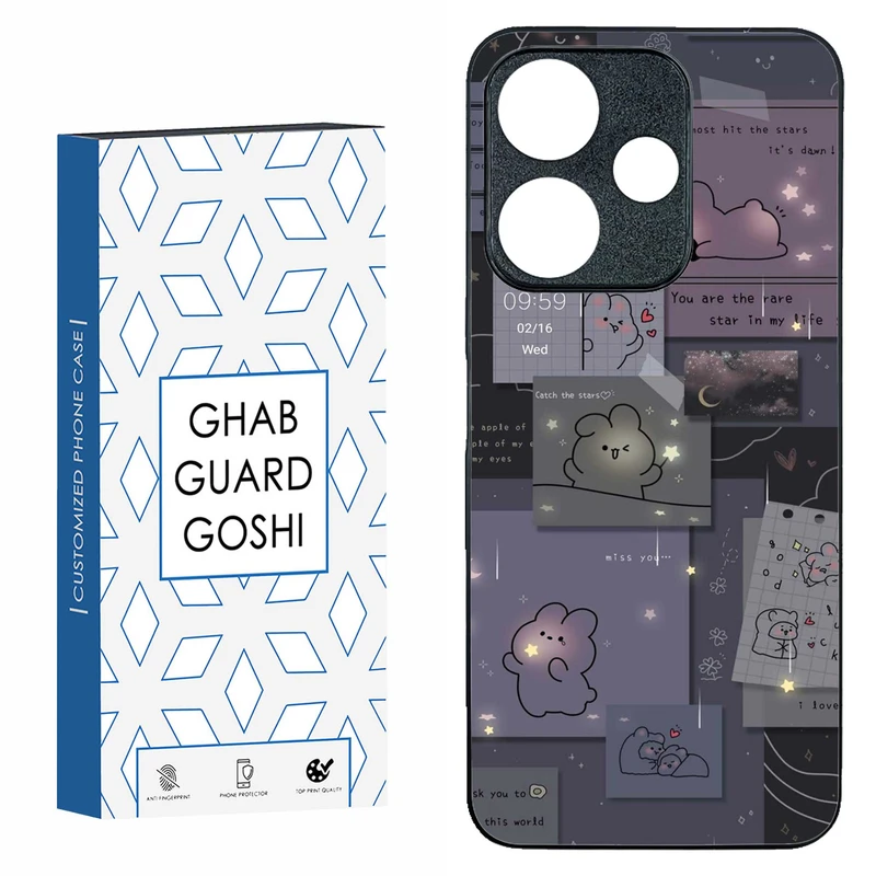 کاور قاب گارد گوشی طرح فانتزی کد TPU-197 مناسب برای گوشی موبایل شیائومی  REDMI 13  