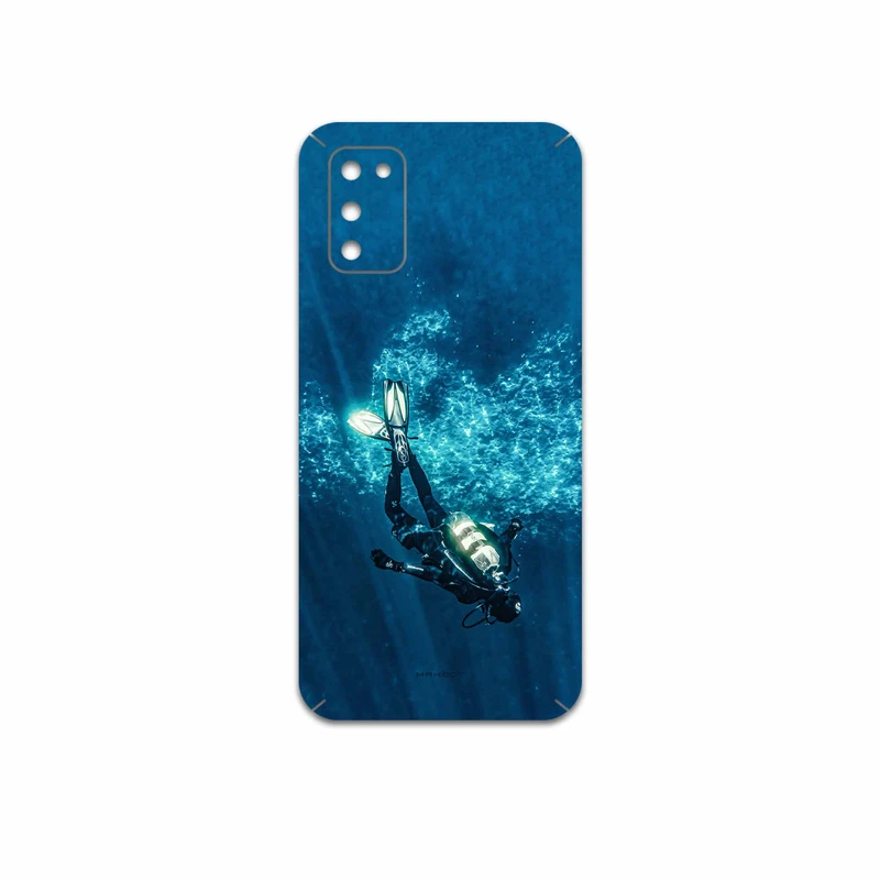 برچسب پوششی ماهوت مدل Scuba Diving مناسب برای گوشی موبایل سامسونگ Galaxy A02S