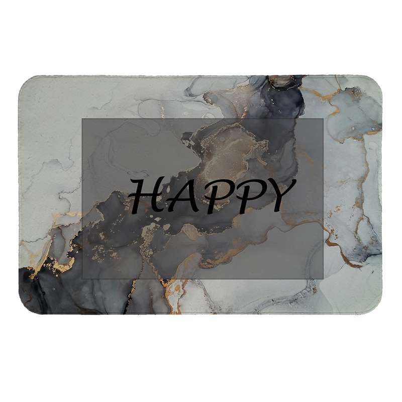    پادری  طرح Happy کد 8706 سایز 50 × 70 سانتی متر