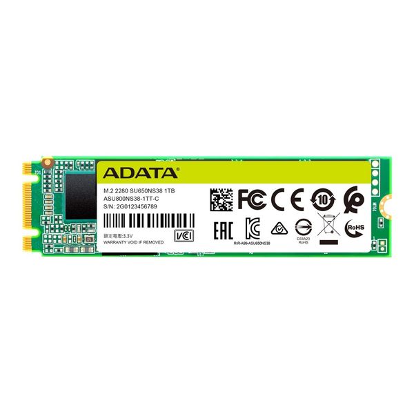 اس اس دی اینترنال ای دیتا مدل SU650 M.2 2280 ظرفیت یک ترابایت