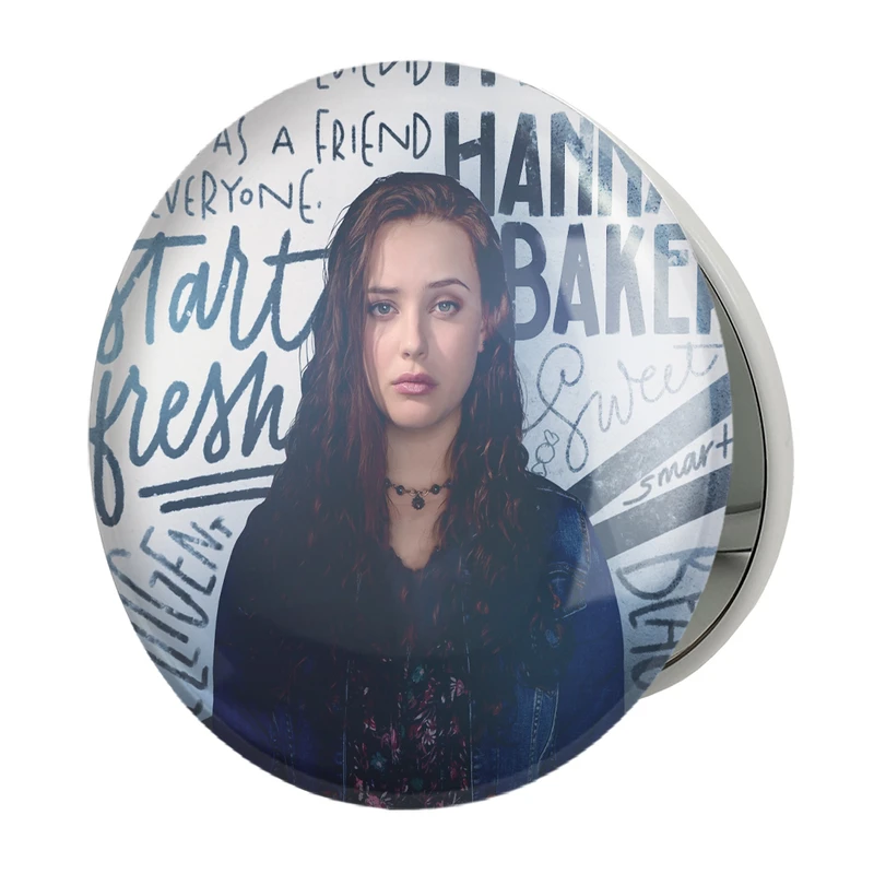 آینه جیبی خندالو طرح هانا بیکر 13دلیل برای اینکه Reasons Why13 مدل تاشو کد 20321 