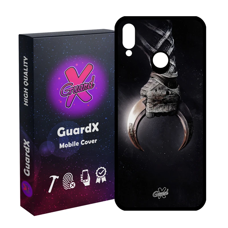 کاور گارد ایکس طرح شوالیه ماه مدل Glass10451 مناسب برای گوشی موبایل هوآوی Y9 2019