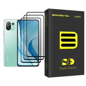 Somastel SD Glass MIX003 Screen Protector For Xiaomi Mi 11 Lite 5G Pack Of 3