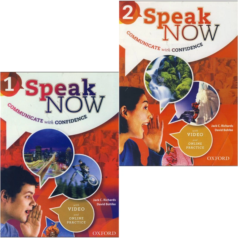 کتاب Speak Now  اثر Jack C. Richards انتشارات Oxford دو جلدی