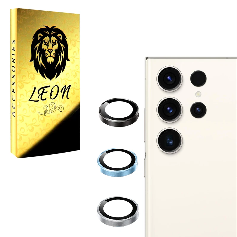 محافظ لنز دوربین پلاستیکی مدل لنز محافظ مناسب برای گوشی موبایل  سامسونگ Galaxy S23 Ultra