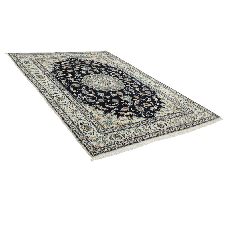 فرش دستبافت شش متری طرح نائین کاشمر کد 528070