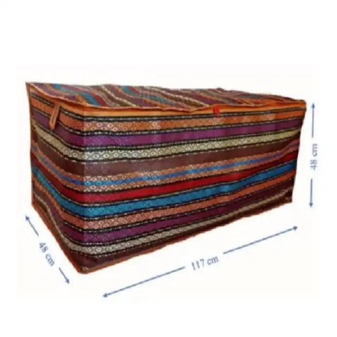 باکس نظم دهنده مدل کاور رختخواب طرح جاجیم