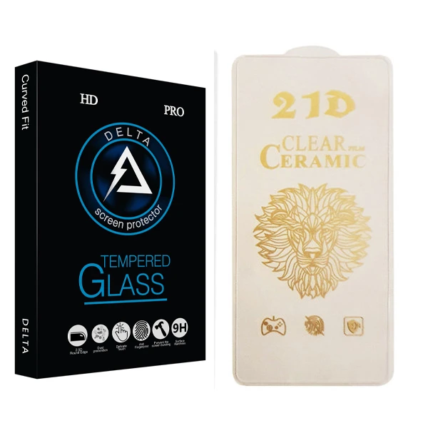 محافظ صفحه نمایش سرامیکی دلتا مدل Fit مناسب برای گوشی موبایل شیائومی Poco X3