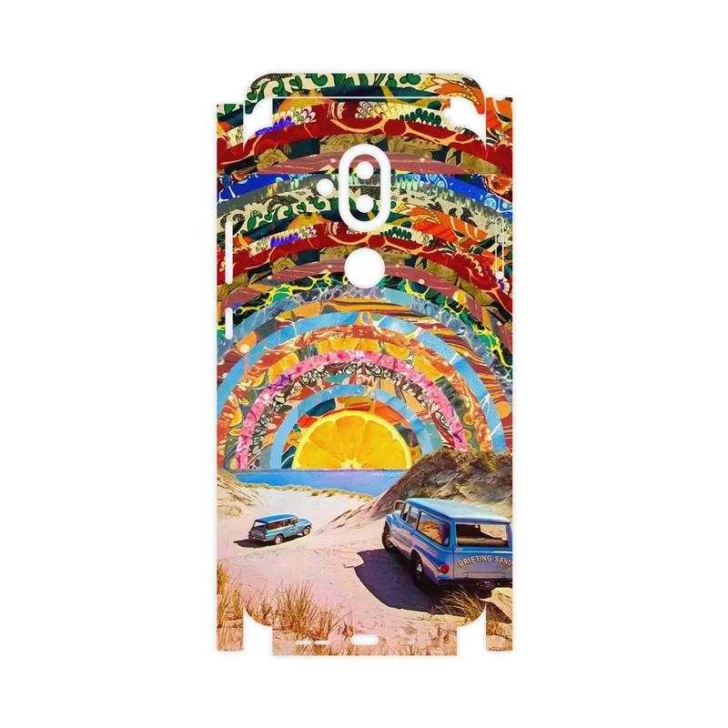 برچسب پوششی ماهوت مدل Collage of Orange Sky-FullSkin مناسب برای گوشی موبایل نوکیا 8.1