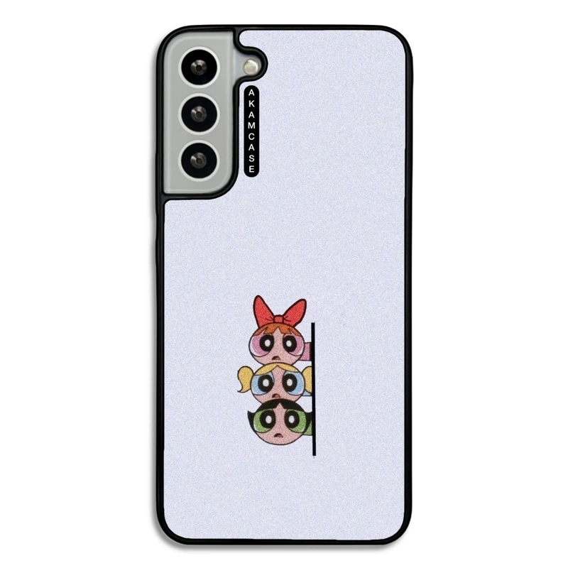کاور آکام مدل AMCWSGS22P-POWERPUFF GIRLS15 مناسب برای گوشی موبایل سامسونگ Galaxy S22 Plus
