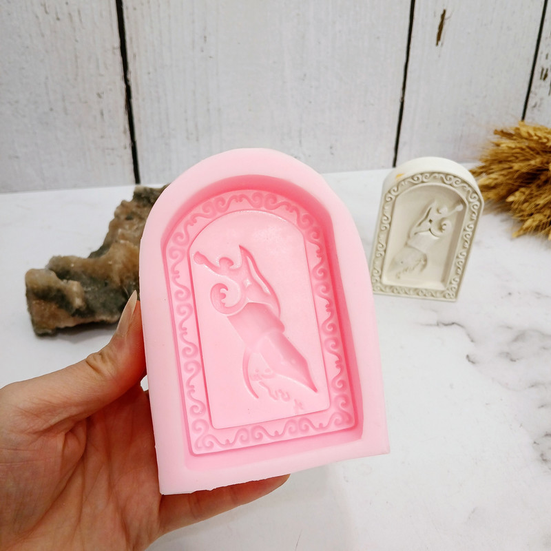 قالب شمع مدل طاق معلم کد 10