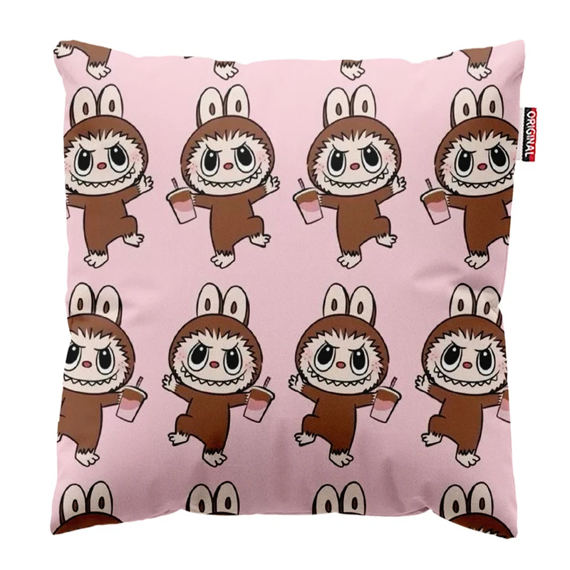 کوسن پاد آفرین طرح لبوبو کد 80 سایز 30*30 سانتی متر