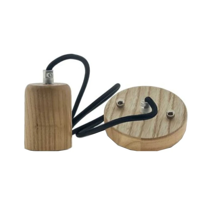 چراغ آویز 1 شعله مدل چوبی