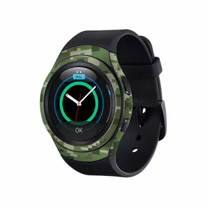 برچسب ماهوت طرح Army_Green_Pixel مناسب برای ساعت هوشمند سامسونگ Galaxy Gear S2