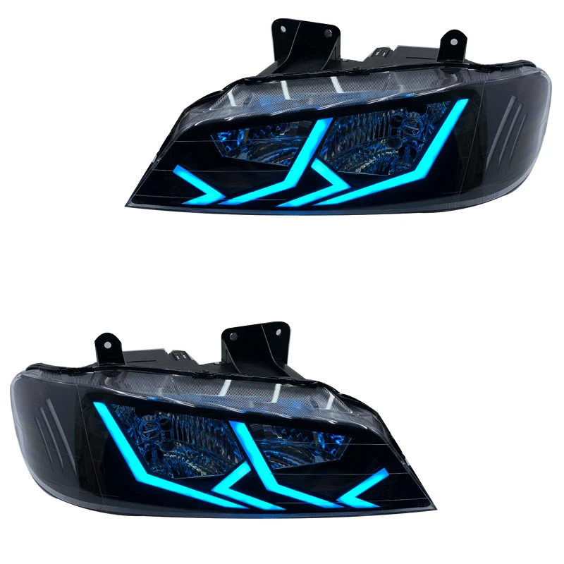 چراغ جلو خودرو گروه پژوهش صنعت مدرن مدل Lambo-Ice مناسب برای پژو پارس بسته دو عددی