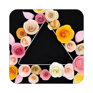 زیر لیوانی کاکتی طرح گل مدل mp17448