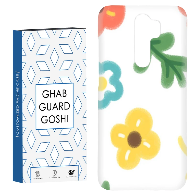 کاور قاب گارد گوشی طرح گل رنگی کد Dimo-876 مناسب برای گوشی موبایل شیائومی Redmi Note 8 pro