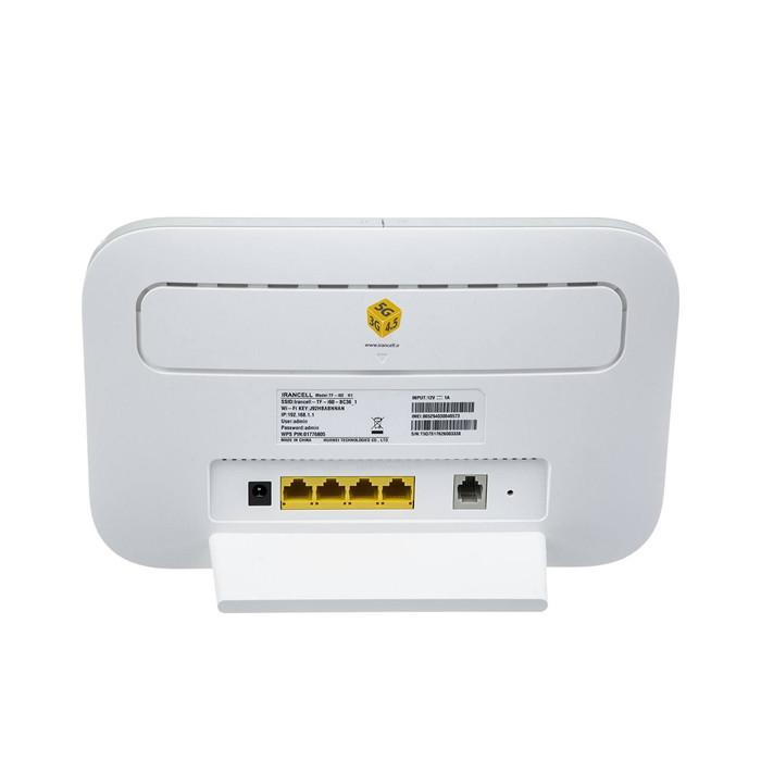مودم 4G/TD-LTE ایرانسل مدل 4.5G TF-i60 H1 به همراه 80 گیگابایت اینترنت یک ساله و 180 گیگابایت اینترنت 6 ماهه و 3 عدد سیم کارت دائمی طلایی