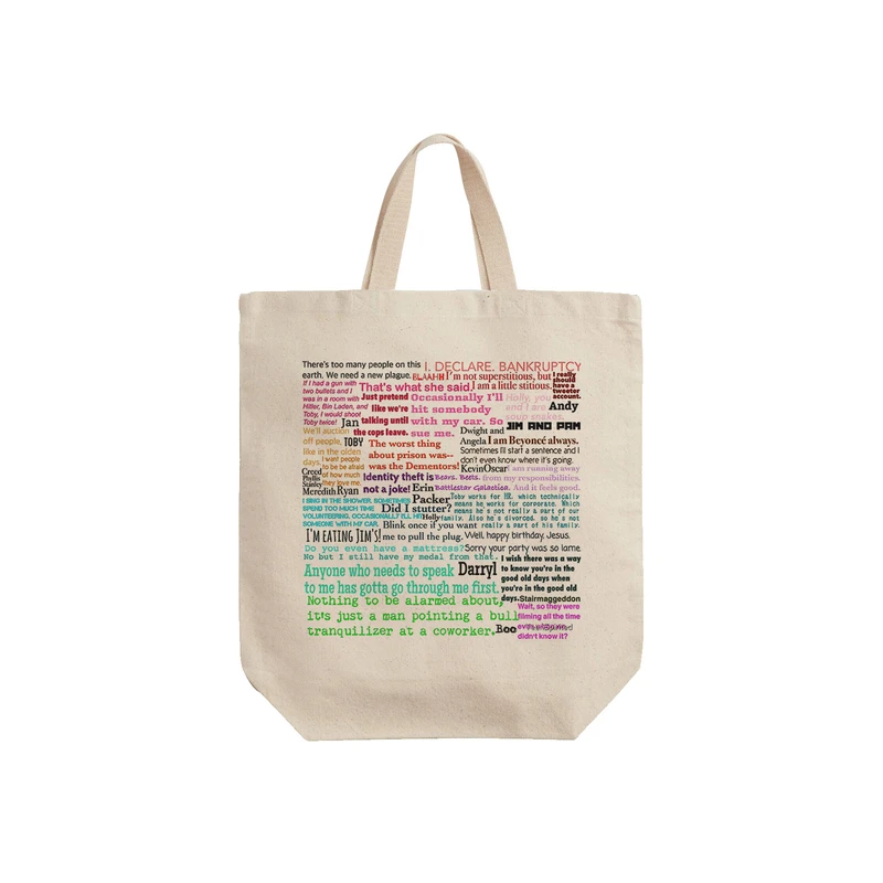 ساک خرید ترمه طراحان ایده مدل سریال آفیس کد cfp2682 - S