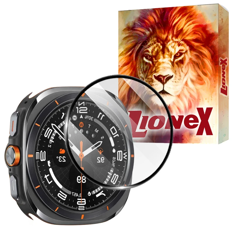محافظ صفحه نمایش لایونکس مدل LWPM مناسب برای ساعت هوشمند سامسونگ Galaxy Watch Ultra / SM-L705F