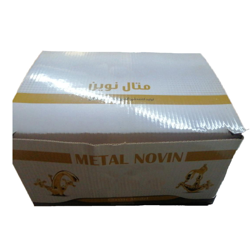 شیر روشویی متال نوین مدل زمرد