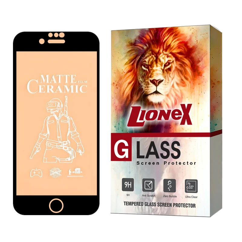 محافظ صفحه نمایش سرامیکی مات لایونکس مدل CERMAL مناسب برای گوشی موبایل اپل iPhone 6s / iPhone 6