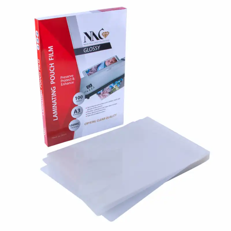 طلق پرس ان ای سی مدل 150 میکرون سایز A3 بسته 100 عددی