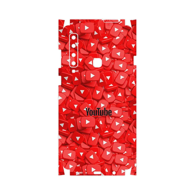 برچسب پوششی ماهوت مدل Youtube-FullSkin مناسب برای گوشی موبایل سامسونگ Galaxy A9 2018