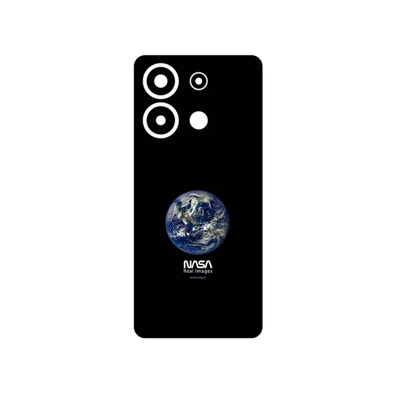 برچسب پوششی ماهوت مدل NASA Home Earth مناسب برای گوشی موبایل شیائومی Redmi Note 13 4G
