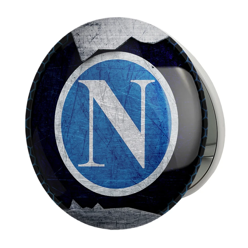 آینه جیبی خندالو طرح باشگاه ناپولی مدل تاشو کد 27391 