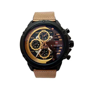 ساعت مچی عقربه‌ای مردانه نیوی فورس مدل F9110 B