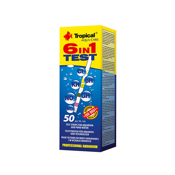 تستر آب آکواریوم تروپیکال مدل TEST 6in1