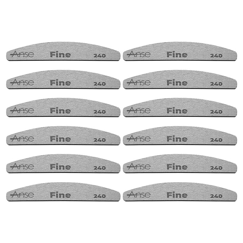 سوهان ناخن آنسه مدل Fine240 بسته 12 عددی