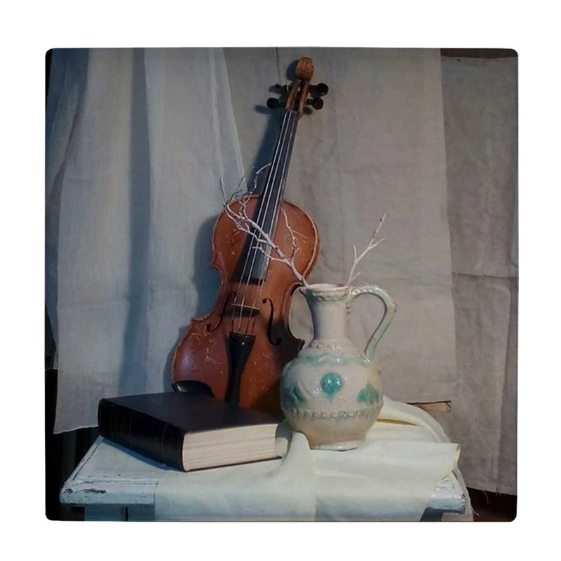  زیر لیوانی طرح ویالن و کتاب کد    4075003_2864