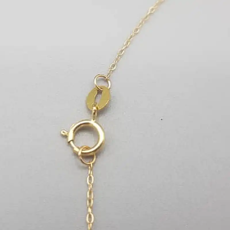 گردنبند طلا 18 عیار زنانه الن نار مدل نت موسيقي کد N9245