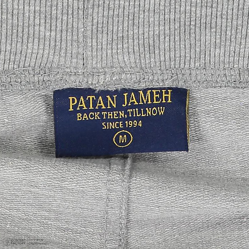 شلوار مردانه پاتن جامه مدل  اسلش 101621020162642 ملانژ