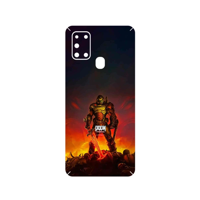 برچسب پوششی ماهوت مدل DOOM Game Series مناسب برای گوشی موبایل سامسونگ Galaxy A21s