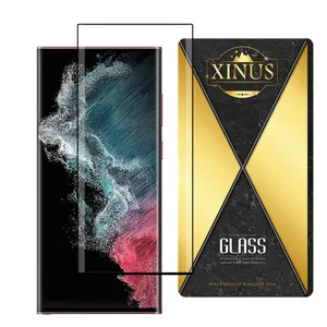 محافظ صفحه نمایش سرامیکی ژینوس مدل EDGCRX مناسب برای گوشی موبایل سامسونگ Galaxy S22 Ultra 5G