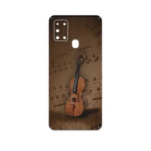 MAHOOT  Violin-Instrument Cover Sticker for Samsung Galaxy A21s