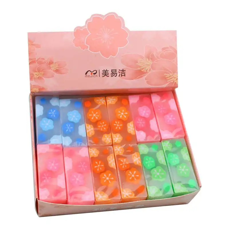 پاک کن طرح شکوفه بهاری بسته 4 عددی