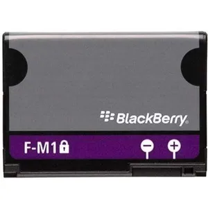 باتری موبایل مدل fm1 ظرفیت 1150 میلی آمپر ساعت مناسب برای گوشی موبایل بلک بری 9100/9105/9670