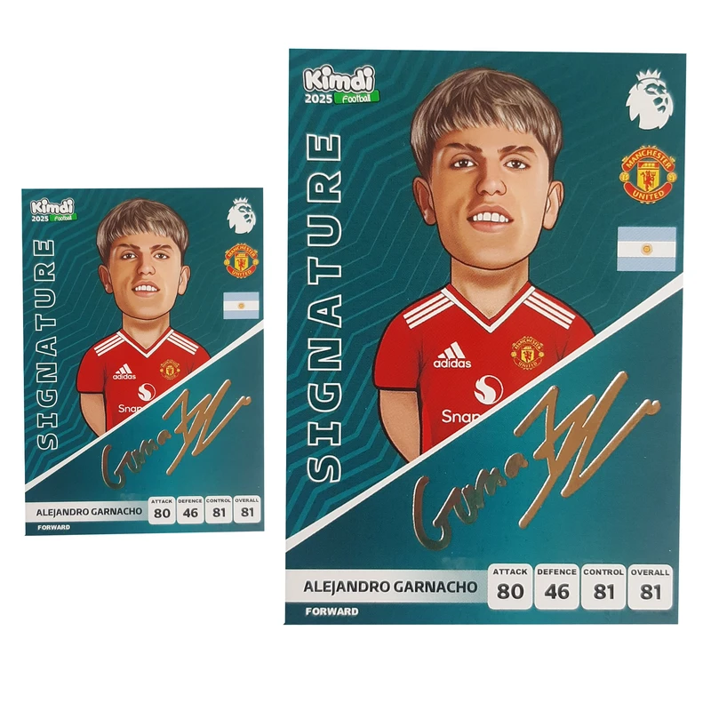 اسباب بازی زینتی کیمدی مدل امضا الخاندرو گارناچو 2025 به همراه برچسب