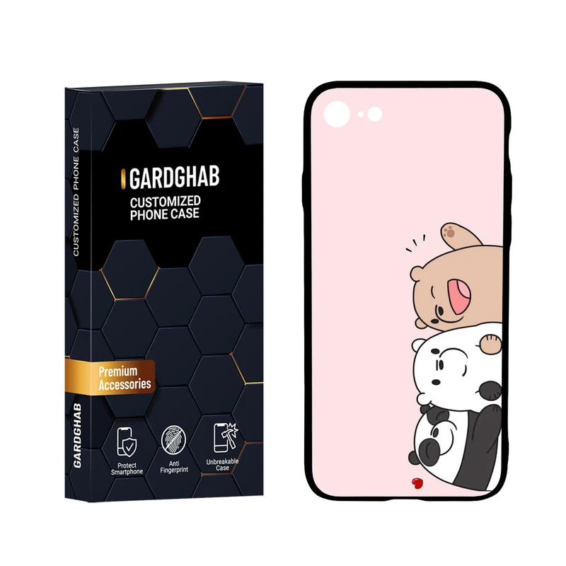 کاور گارد قاب مدل فانتزی مناسب برای گوشی موبایل اپل iPhone 7 / 8 / SE 2020 / SE 2022